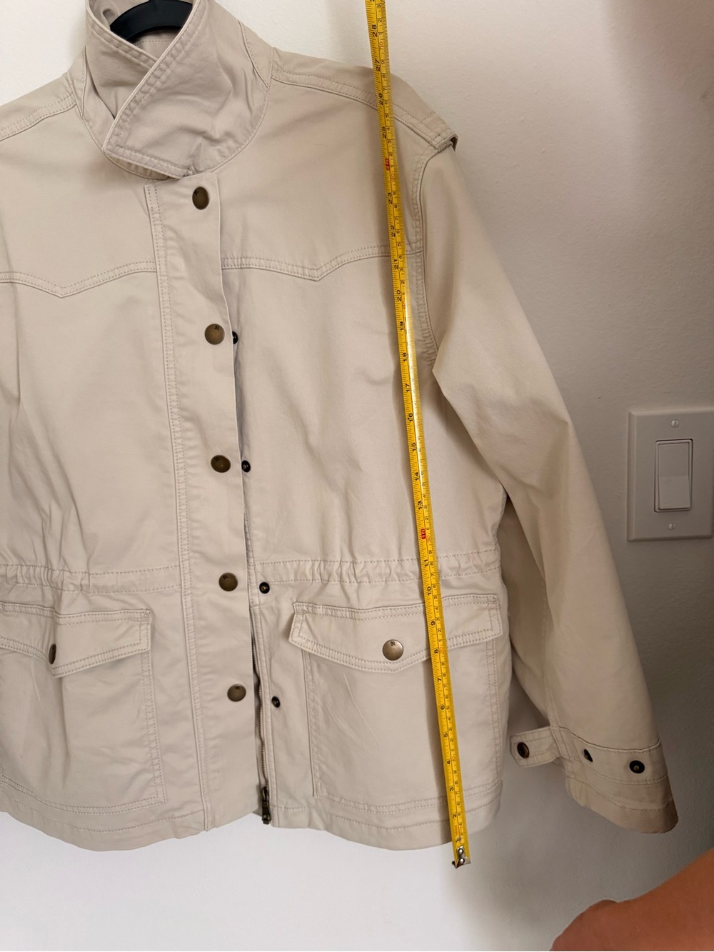 Banana Republic Women’s Lightweight Utility Jacket in Beige